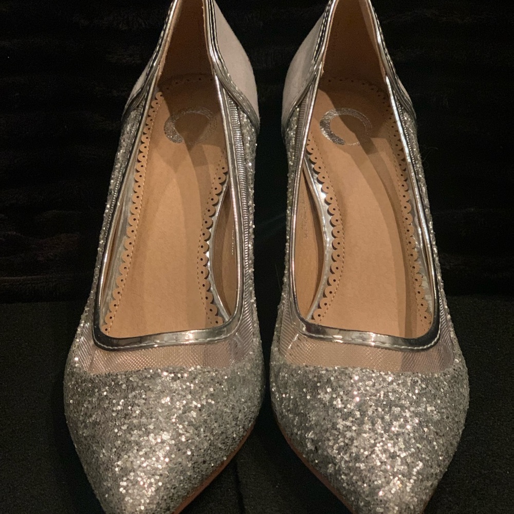 Silver Glimmer Shoes